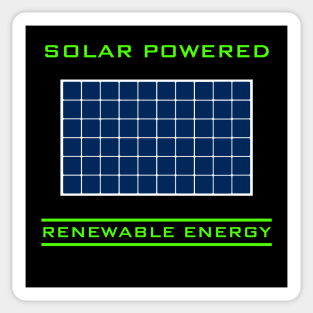 Solar Powered Sticker